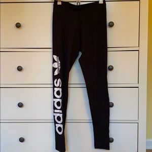 Adidas Women’s Leggings with Side Logo